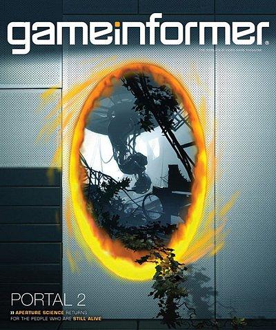 Portal 2 на обложке GameInformer